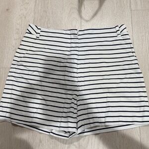ZARA BASIC Collection Striped Shorts Women’s Size S